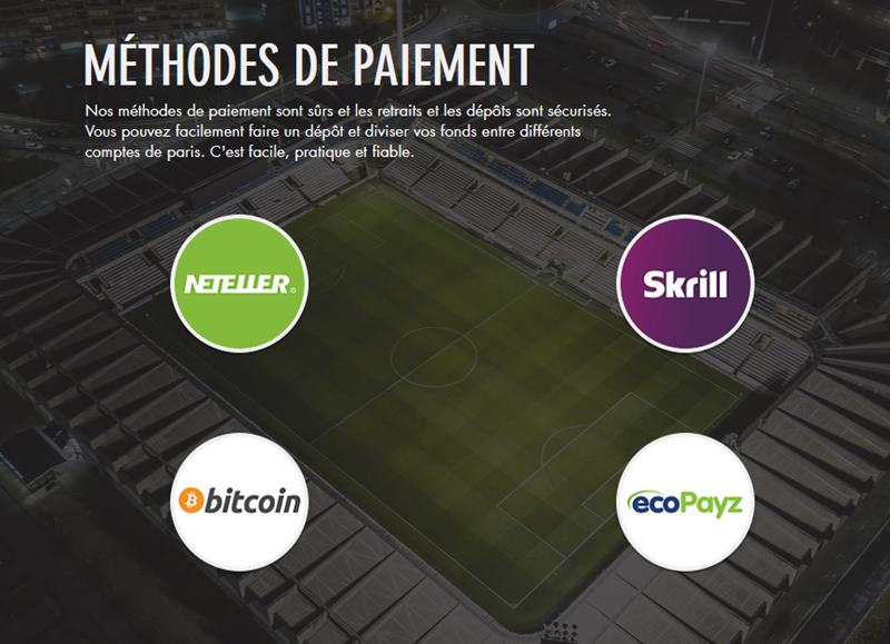 Les modes de paiements et retraits